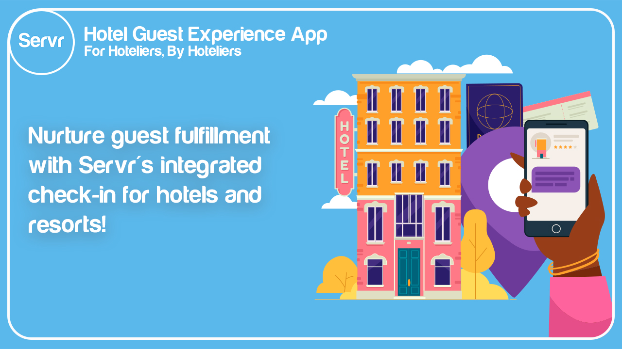 integrated check in for hotels & resorts